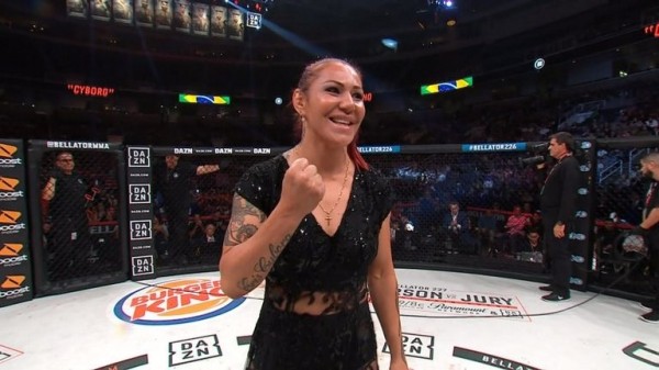 Cris Cyborg has joined Bellator MMA with her sights set on the featherweight world title Cris Cyborg has joined Bellator MMA with her sights set on the featherweight world title