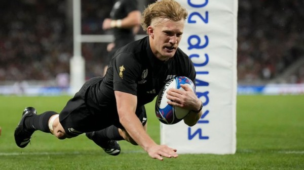 New Zealand 71-3 Namibia: First All Blacks win of Rugby World Cup marred by late Ethan de Groot red card 
     
        New Zealand 71-3 Namibia: First All Blacks win of Rugby World Cup marred by late Ethan de Groot red card