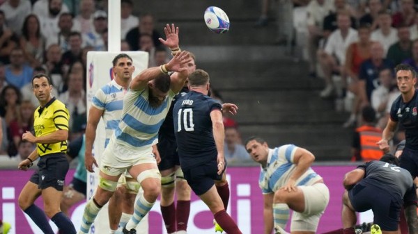 Rugby World Cup: England's forgotten man George Ford's bottle, Steve Borthwick's red card concerns & peculiar Argentina 
     
        Rugby World Cup: England's forgotten man George Ford's bottle, Steve Borthwick's red card concerns & peculiar Argentina